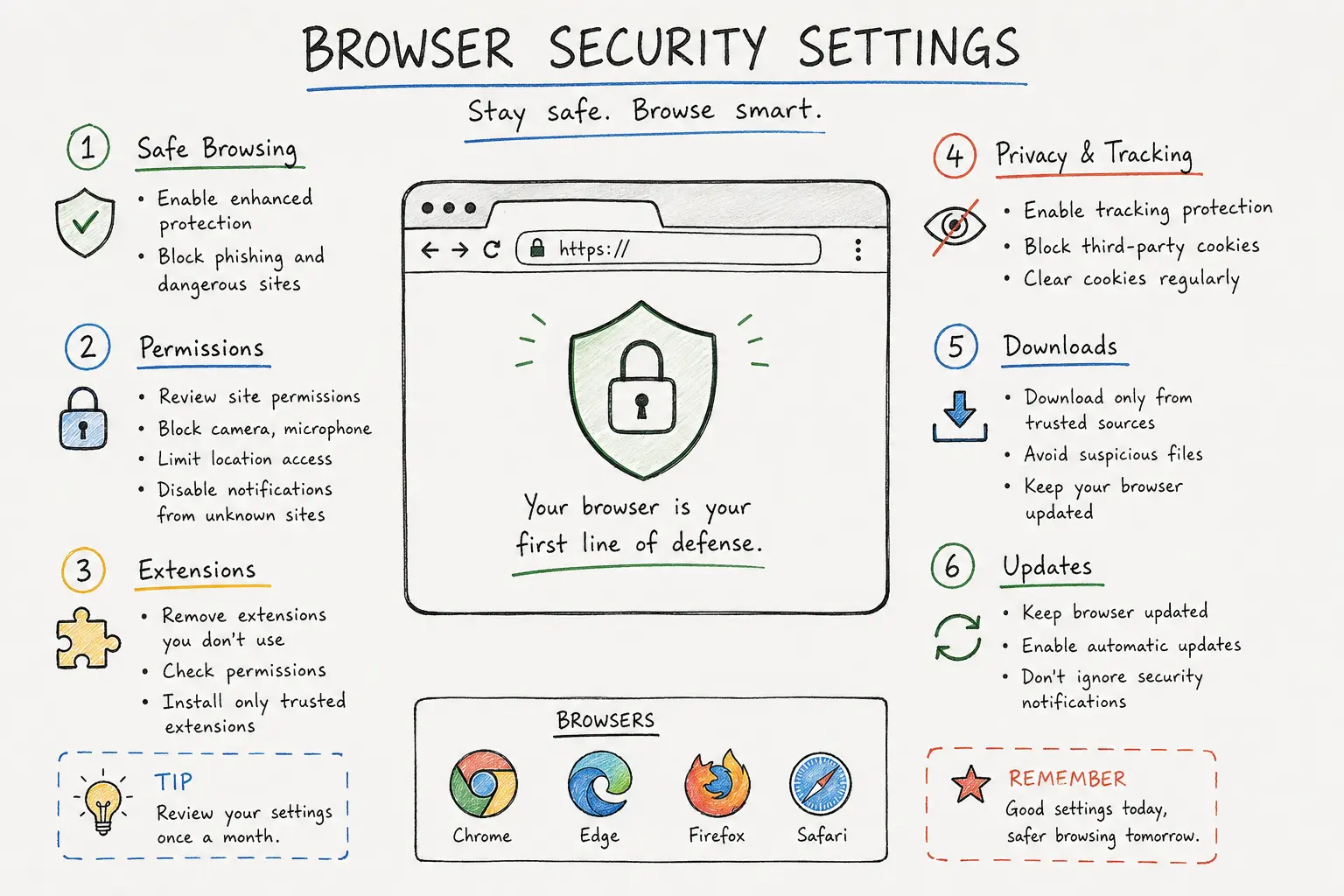Browser Security Settings