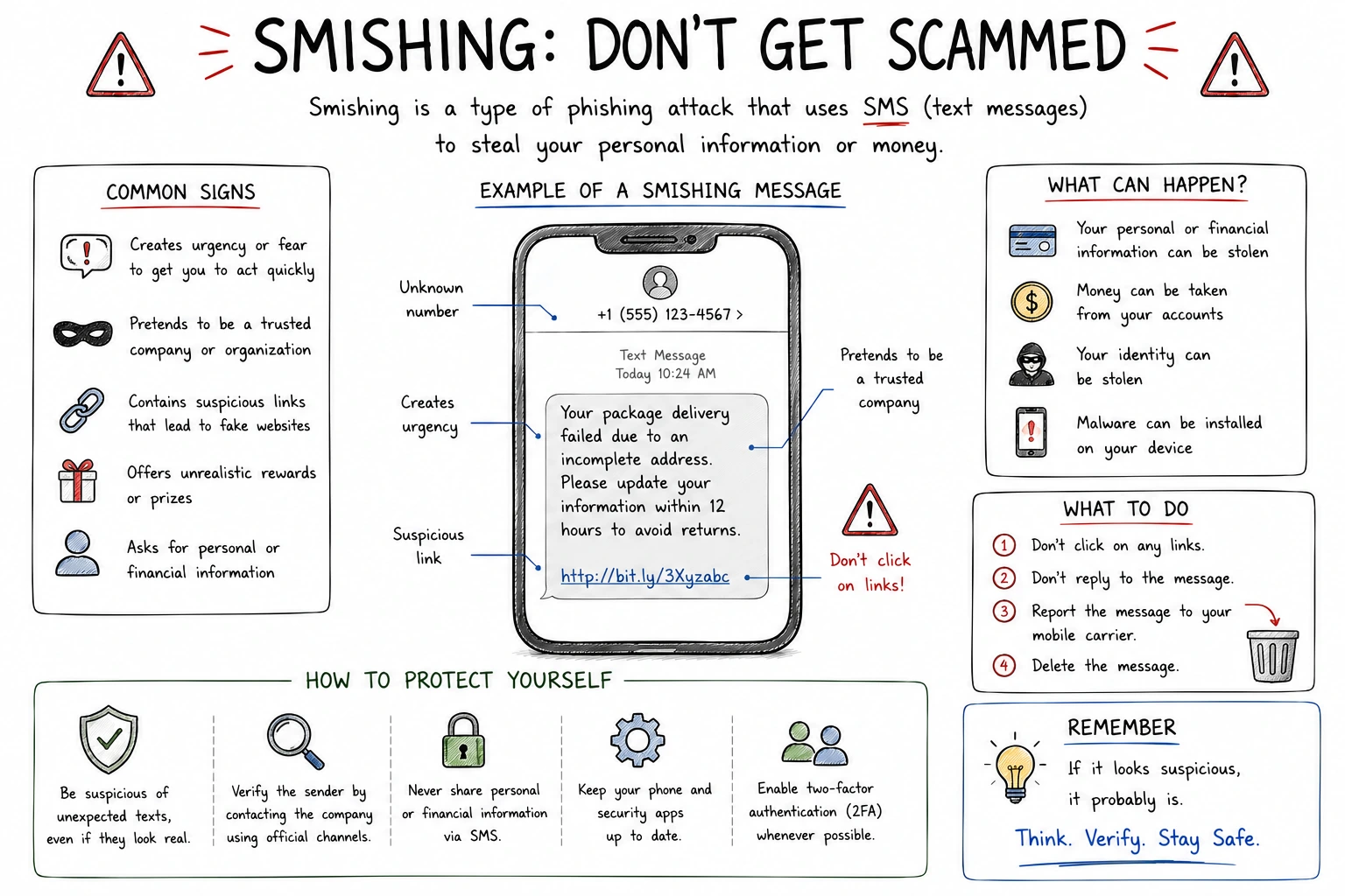 Smishing Scam